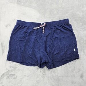 J+B Jane & Bleecker Shorts Womens S Blue Modal Jersey Sleep Pajama Lounge Casual